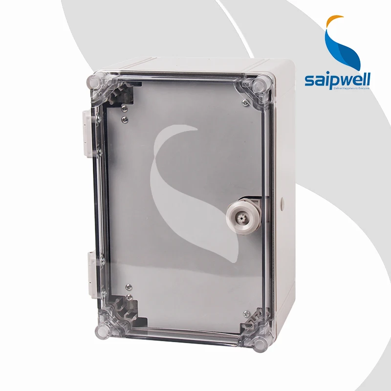 SAIPWELL SP-ATM-302016 300*200*160 мм IP65 Водонепроницаемый ABS пластиковая коробка с замком и