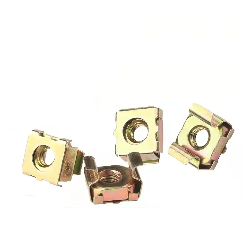 China Fastener Manufacturing Carbon Steel Cage Nuts GB Standard Square Cage Nut M4 M5 M6 M8 M10