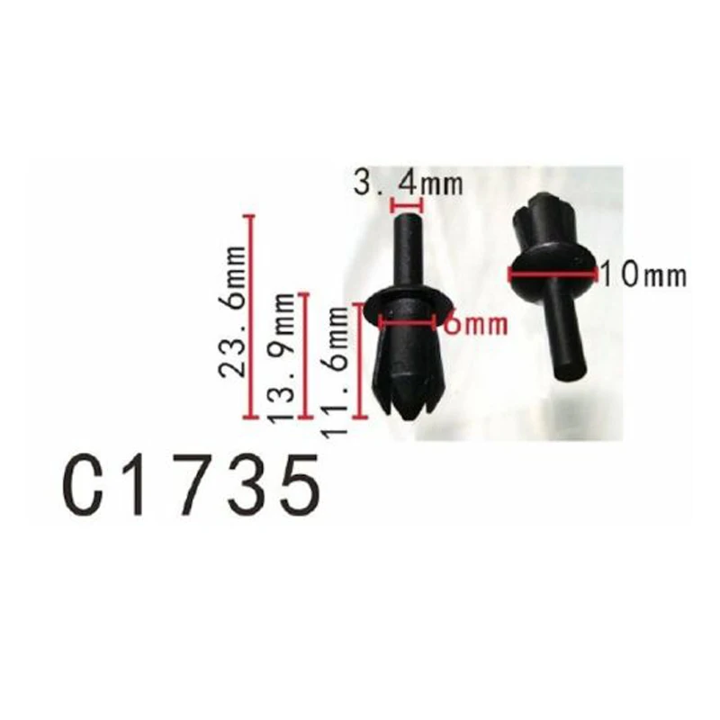 N0385012 Wheel Housing Fairing Fixture Trim Mounting Clip For VW