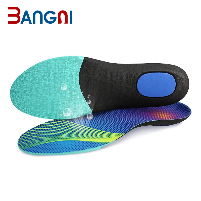 Orthopedic Insoles Customisable Medical Feet Inserts EVA Unisex Heel Pain with Orthotics Mild Flat Feet Insole