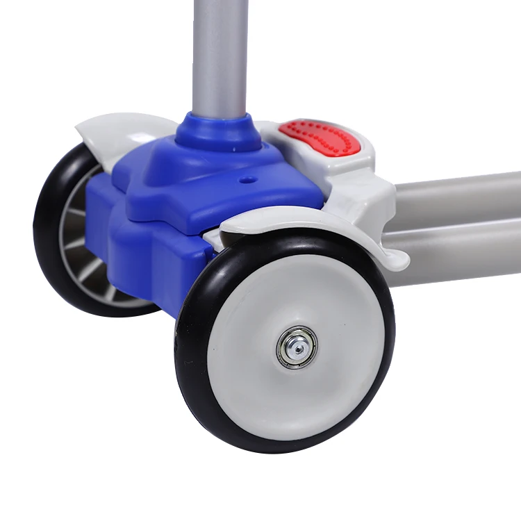 Новое поступление, Детский самокат, Детская уличная игрушка, четырехколесный бесшумный скутер