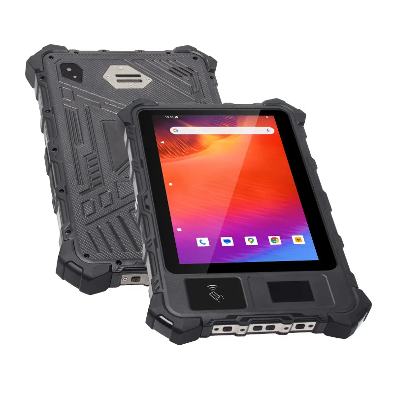 2024 Newest Utab X819 8 Inch IP65 Waterproof Android Tablet Industrial Use Rugged NFC OCR Reader MTK Processor 4G GSM