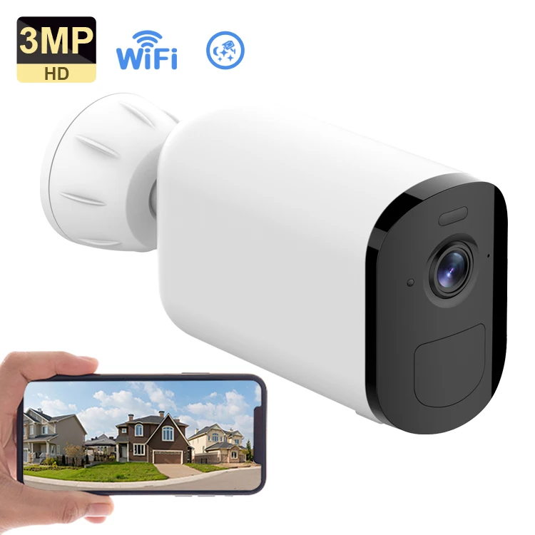 2K Ultra-Clear Resolution Intelligent wifi camera home security wifi battery camera wifi smart camera