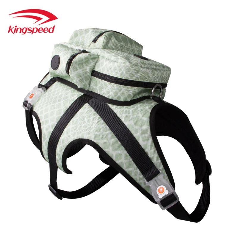 zipper led backpack puppy harness adjustable factory direct