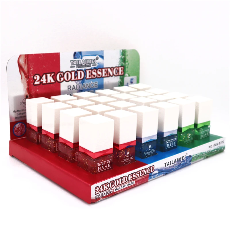 TLM Tea Tree Essential Oil Extractor Fruit Hyaluronic Acid Face Makeup Serum Base Radiance Concentrate Primer 24K Gold Essence