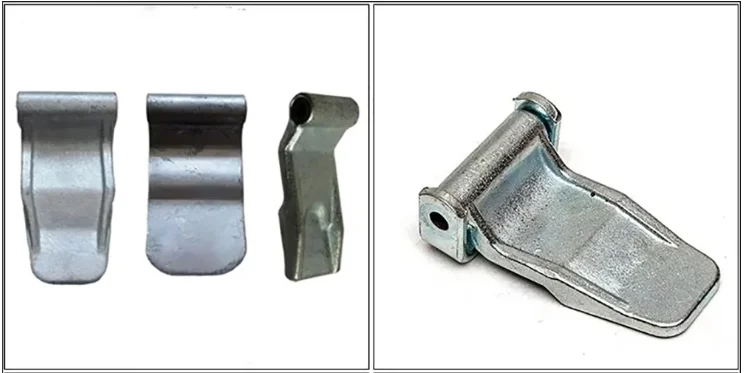 Heavy Duty Truck Steel Container Trailer Door Hinge Truck Dump Hinge