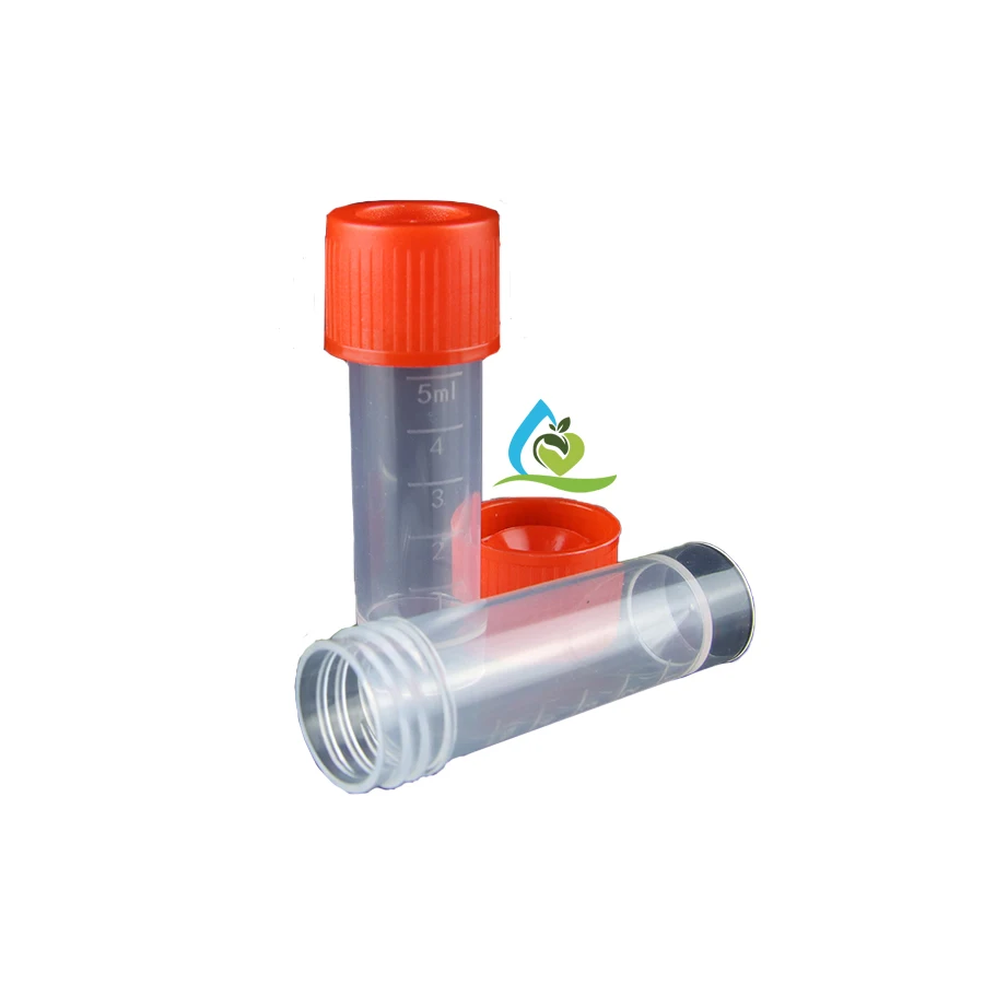 5ml 10ml 20ml Disposable Medical Consumable With Lids Vtm Blood Collection Edta Tube Sample Tubes