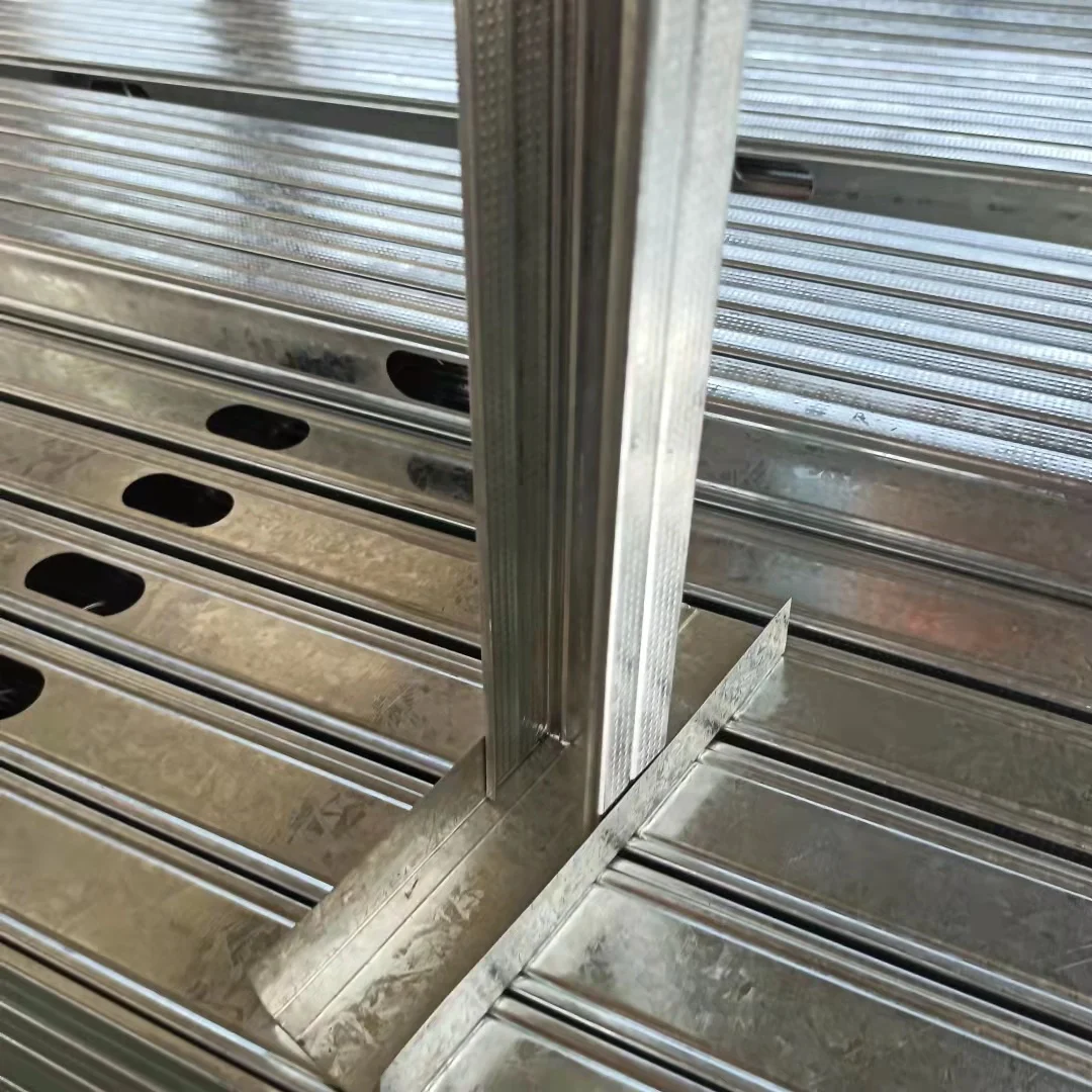 drywal galvan steel studs track montante metal studs for drywall partition