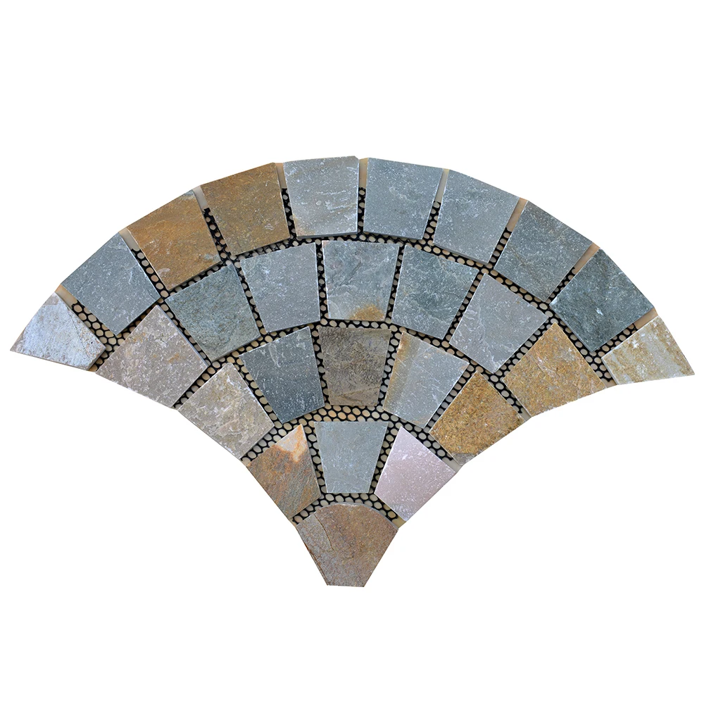 terra stone floor tiles/ stone for garden flooring/stone flooring pattern HS- WT119