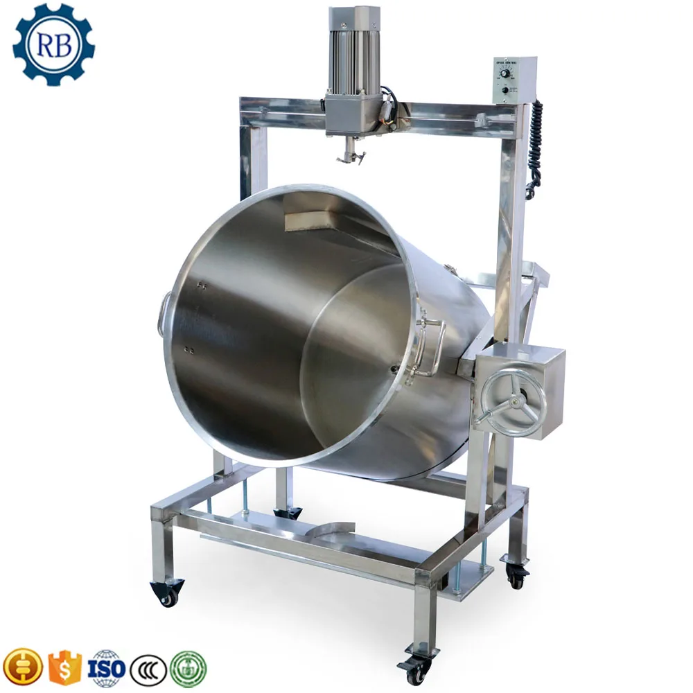  Widely Used ketchup boiling machine Jacketed kettle mixer Sugar boiler / Candy cooking machine/ syrup