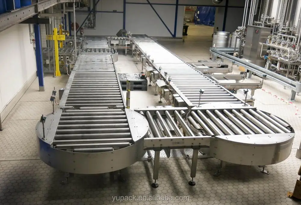 Customized pallet conveyor roller turntable  transfer lifting conveyor transport