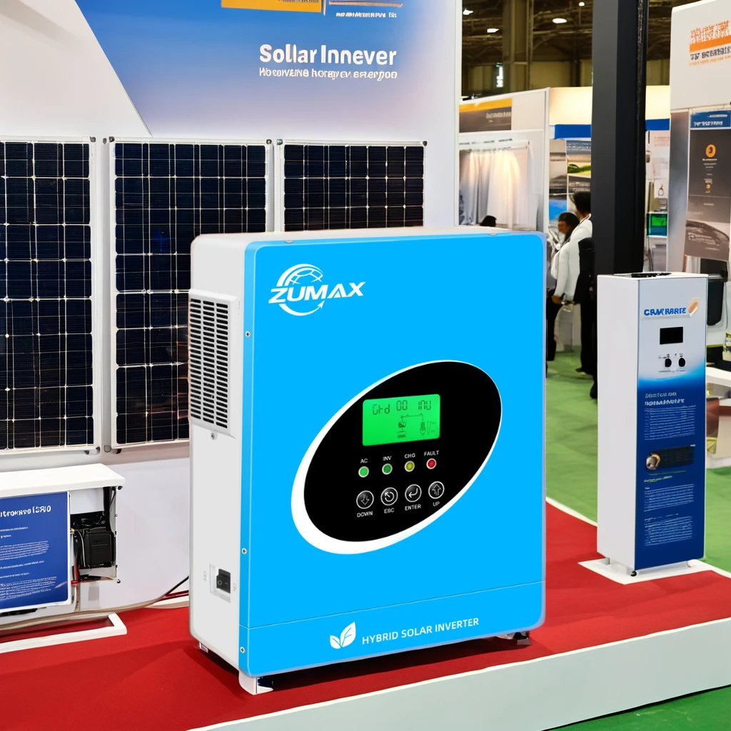 2024 New Factory Sale Solar Inverter 3.6kw 4.6kw 6.6kw Solar Charr MPPT Hybrid Inverter Pure Sine Wave Single Output