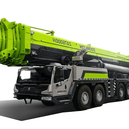 Used high performance and high quality ZOOM-LION 600 ton ZAT6000H753 lifting All Terrain Crane