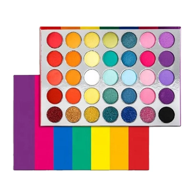 Cosmetics Eyeshadow Pallets No Logo with Box Wholesale Eyeshadow Palette Makeup Powder Eyeshadow
