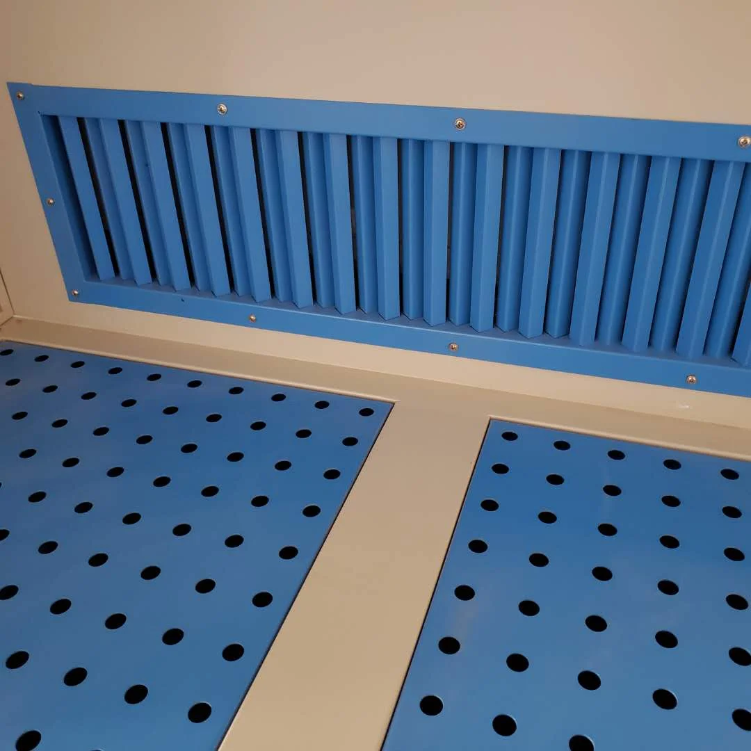 China supply whole sale mobile  downdraft table paint booth for sale with CE