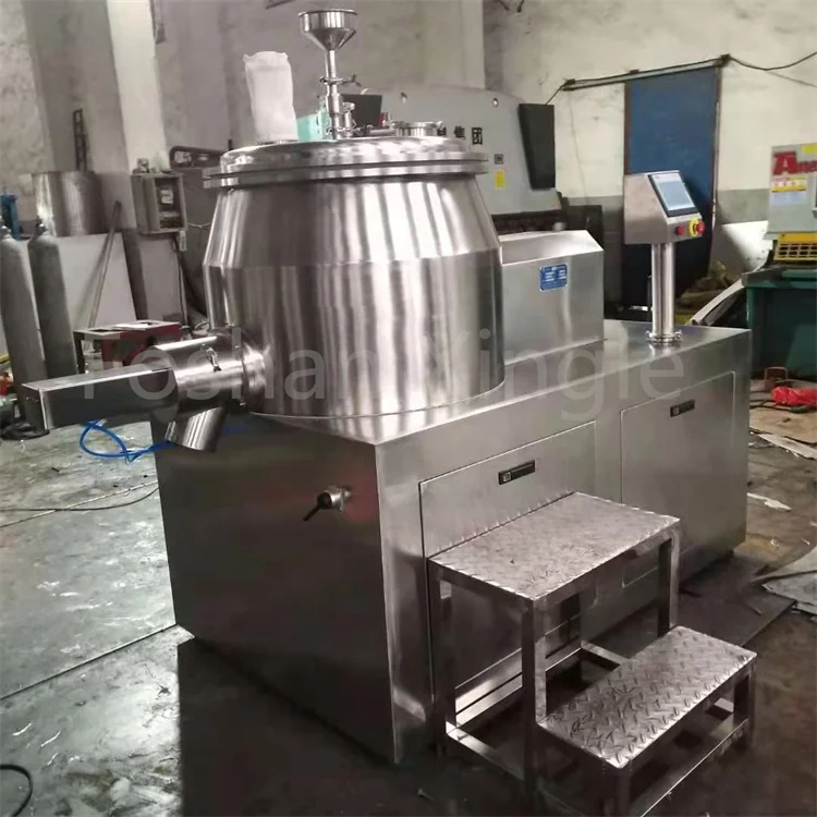 Instant Coffee Powder Roll Compactor Laboratory Granulator Mixing Granulating Machine