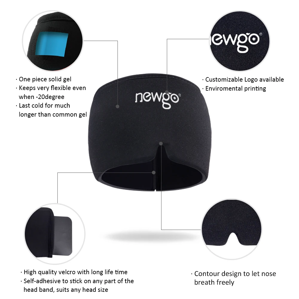 Без жидкости с подтягивающим эффектом гелевая ледяная горячей и холодной терапии головная боль мигрень помощи шляпа