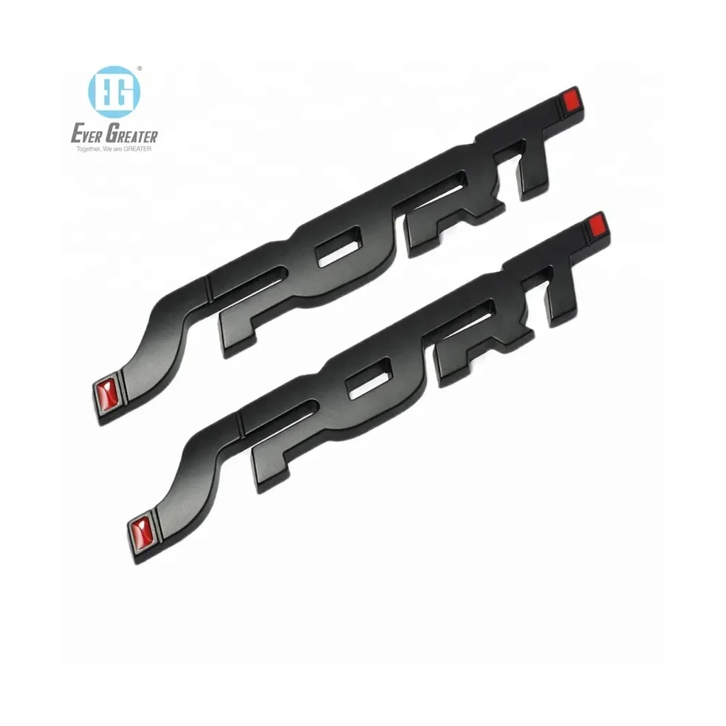 Wholesale Custom make your own carbon fiber car  Plastic emblem logo