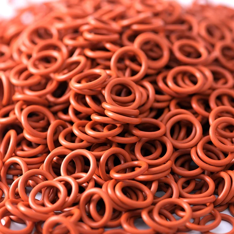 Customized high Temperature resistance o rings silicone o-ring manufacturer