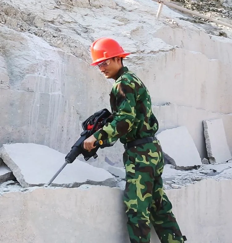 
Portable Dual Purpose Gasoline Hammer Drill for Building Construction Working Demolition Tool Rock Bricks Concrete Broken 