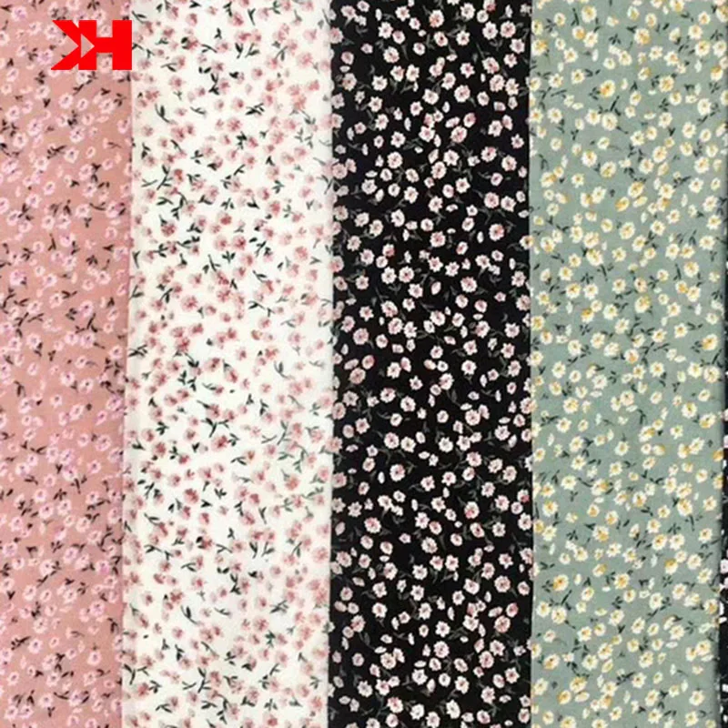 
fast delivery viscose printing fabric 100% viscose rayon digital printed floral nighty dress  (62457892976)