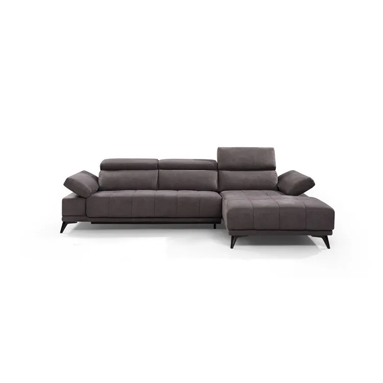 Farrell new design tufted high end leather couch power recliner leather sofa bed