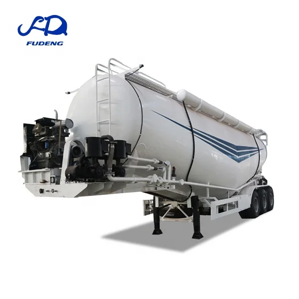 3 axles 40cbm cement bulker 60 ton v shape cement tanker bulk trailer for sale