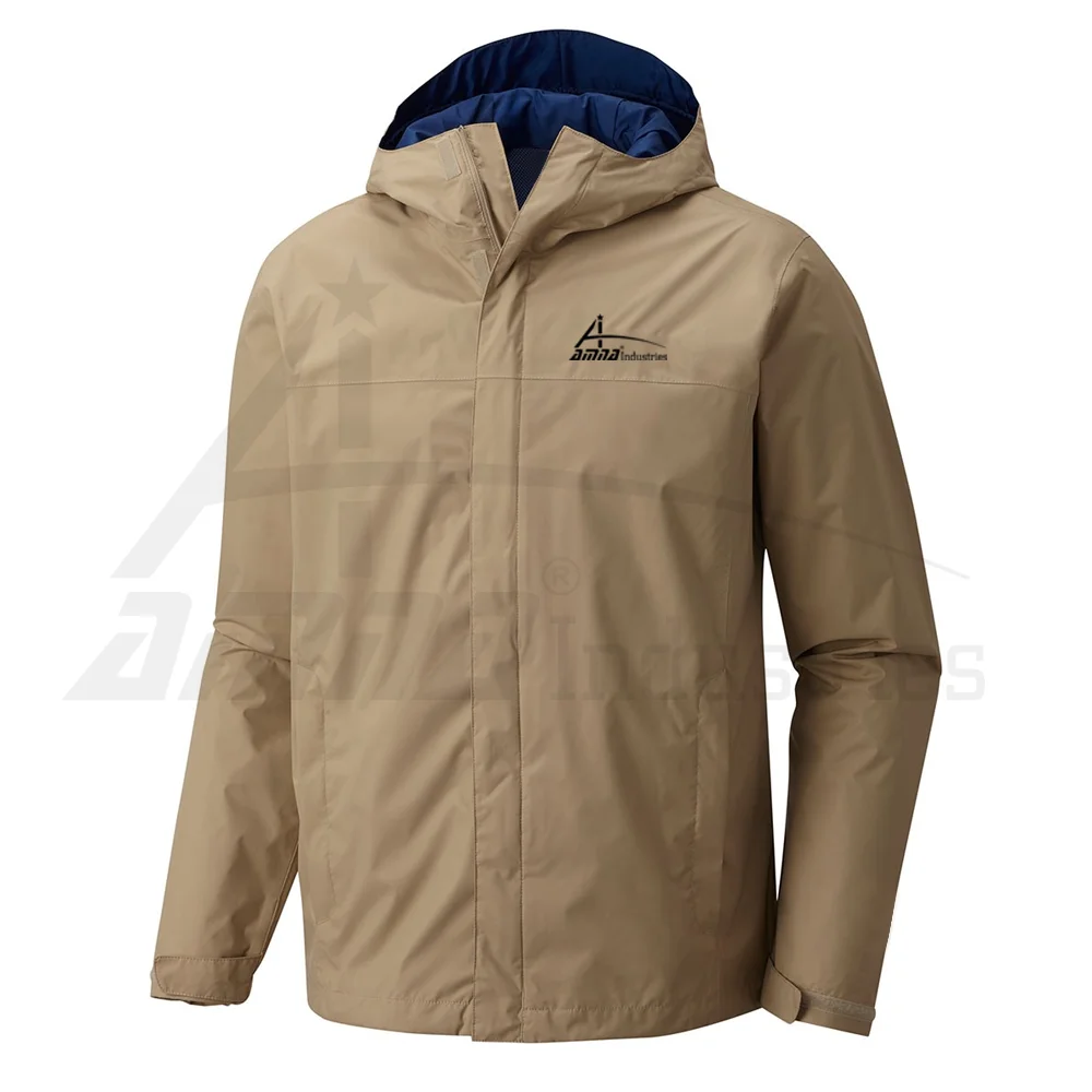 Cheep Price Waterproof Rain Jacket Custom Light Weight Comfortable Rain Jacket