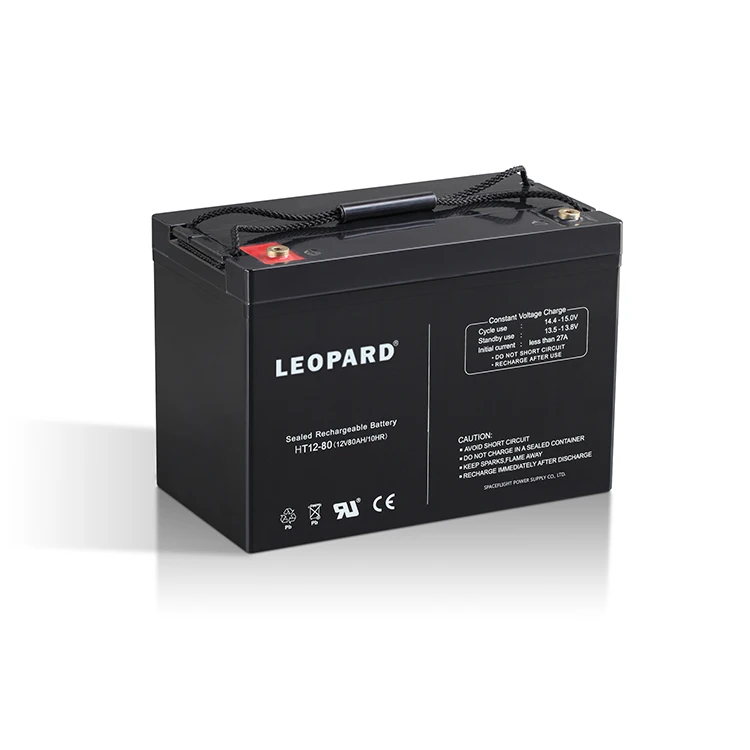 China Manufacturer 12v80ah Storage Deep Cycle Solar Gel Battery Sealed Lead Acid