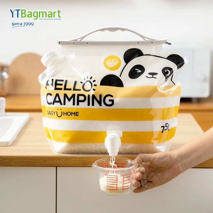 Outdoor Camping Accessories Picnic Plastic Water Storage Tank BPA Free Foldable Collapsible Water Container