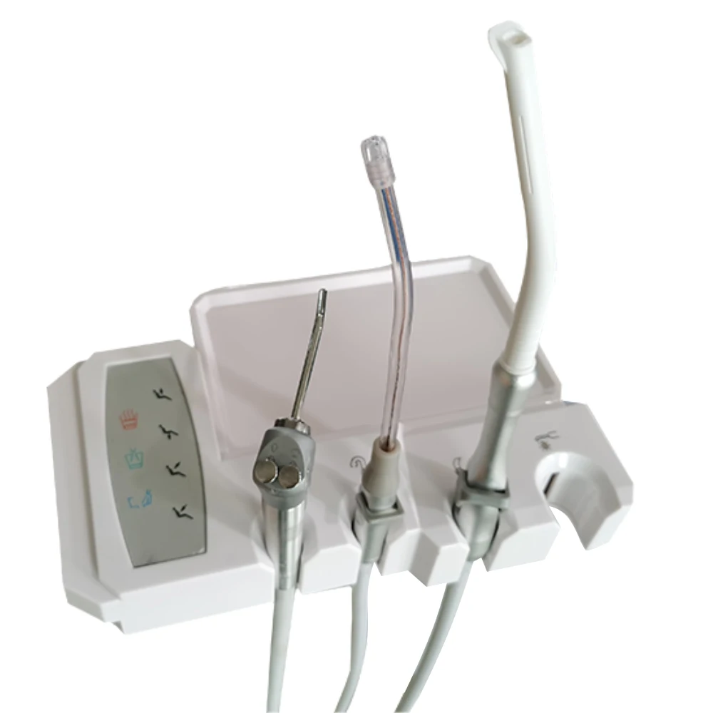 AliGan Dental Equipment Fashionable Style Dental Chair With Implant Function Stable Base Of High Level Model Integral Unit Set