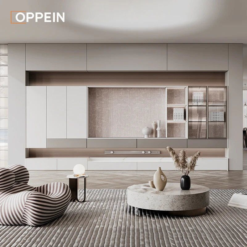 OPPEIN Hot Selling Whole House Design Bedroom Living Complete Set Wholesale Guangdong Hotel Furniture