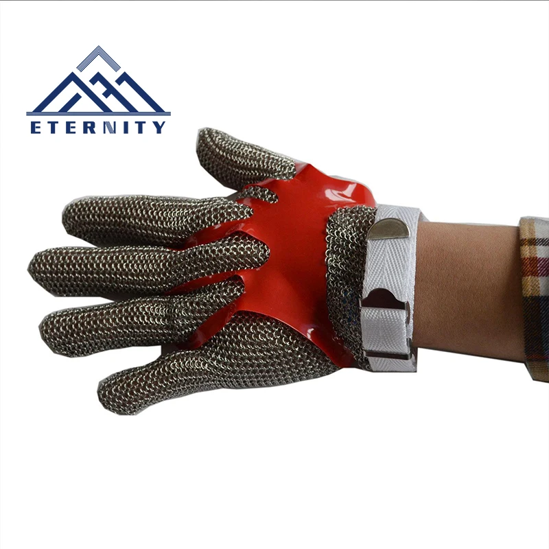 Factory Direct Safety Proof Cut Resistant Stainless Steel Butcher Glove