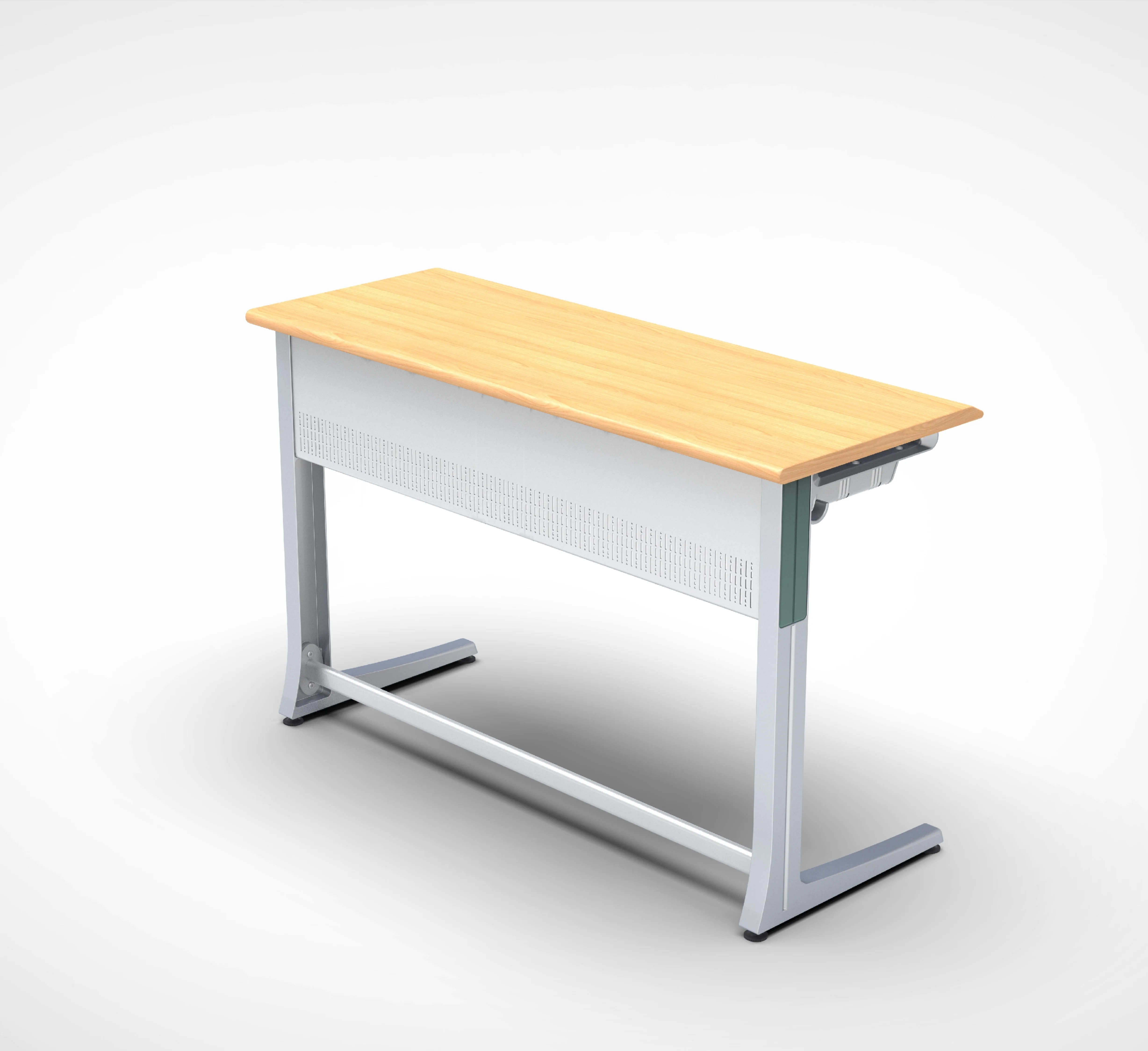 Aluminum Alloy School Double Desk China Manufacturer High Quality Table for Classroom