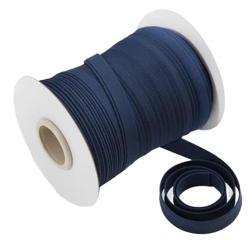 OEKO TEX 1 Inch White Wide Stripe Stretch Home Textiles Polyester Cotton Webbing Knitted Elastic Band