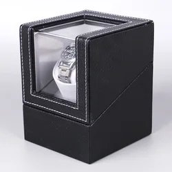 Brand Luxury Mechanical Wrist Watch Storage Organizer Watch Box Holder Display Automatic Watch Rotating Winder Gift Box
