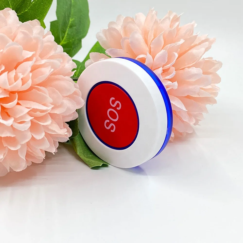 SOS programmable push button a buzzer sound sensor Bluetooth 5.0 BLE beacon
