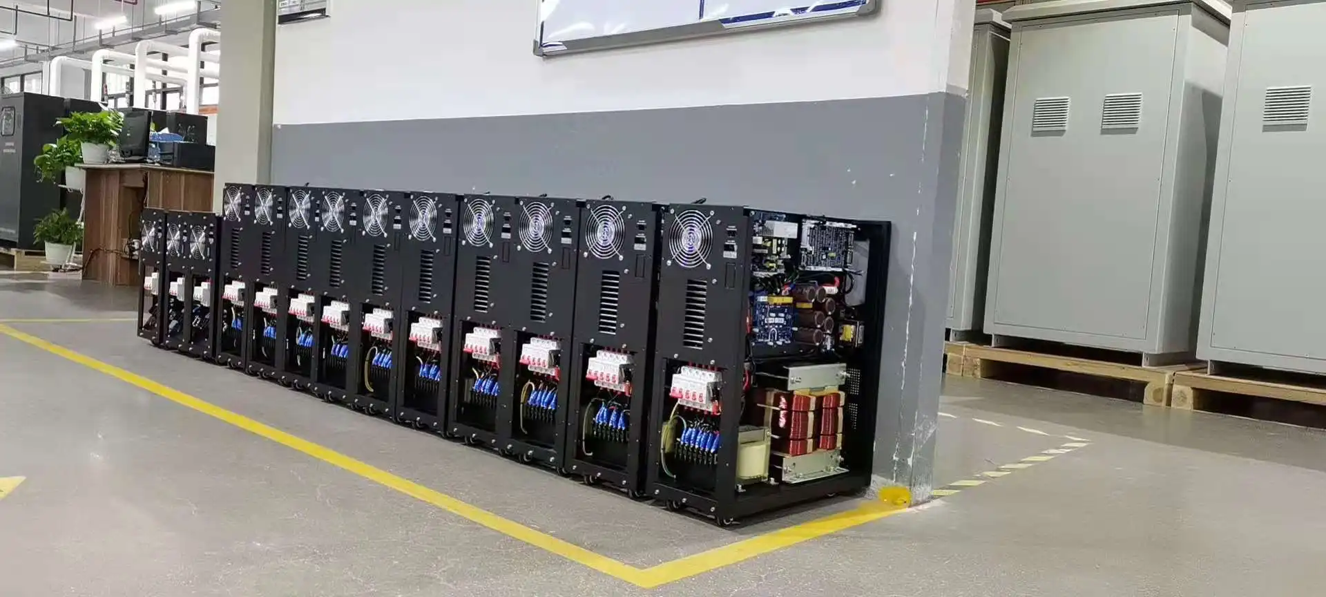 IGBT based online ups 15000w power supply single phase low frequency