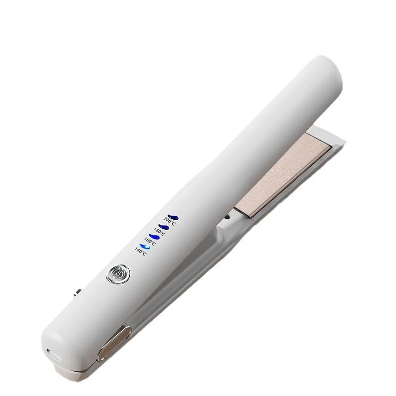 USB Charging Portable Cordless Hair Straightener Negative Ion Hair Curler 2 in 1 Hair Styling Tools For Travel Household