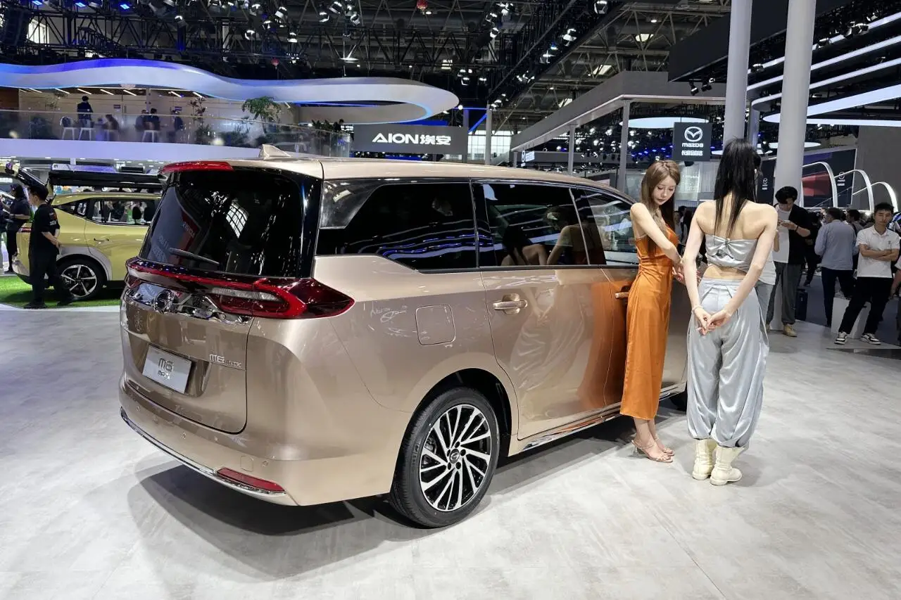 Новый высококачественный Gac Trumpchi M6 доступный семиместный Большой Космический коммерческий автомобиль 2024 новый