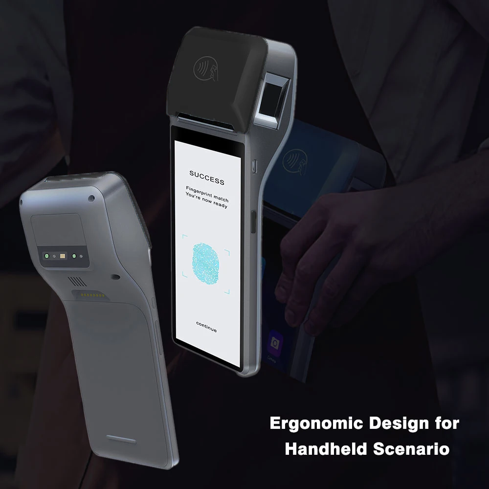 Loyverse Pos 4G Wifi мобильный розничный Android POS-терминал системы с 58 мм чековый принтер QR-сканер Z300 стандарт