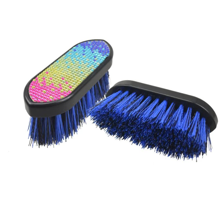 Horse grooming Diamond brush set horse grooming kit horse cleaning brush set equipment polyester bag