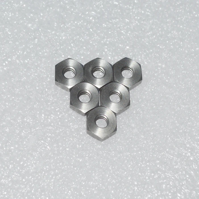 Best Selling Electrodes Tungsten Bright Chemically Clean Surfaces Fasteners Tungsten Nut