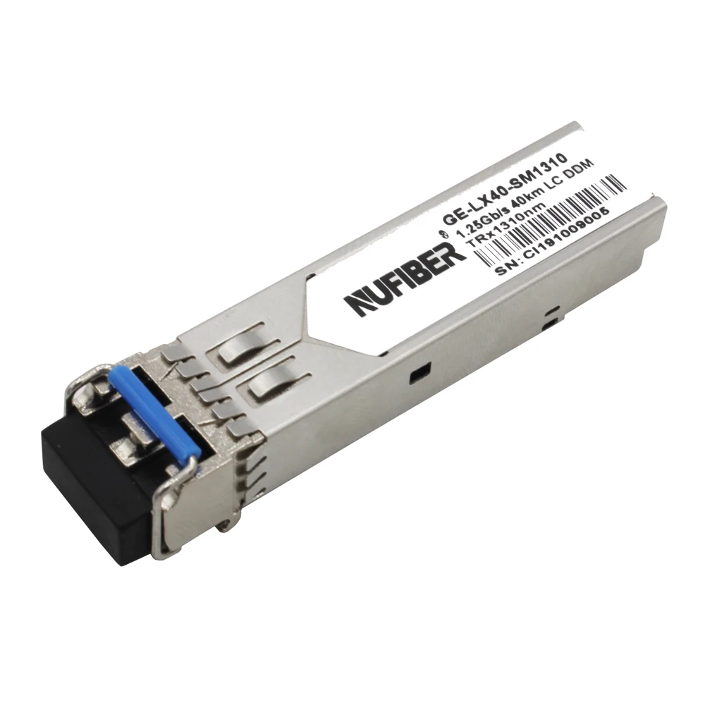 40 км 2 5 Gb/s SFP трансивер двухволоконный одномодовый 1310 нм дуплексный разъем LC