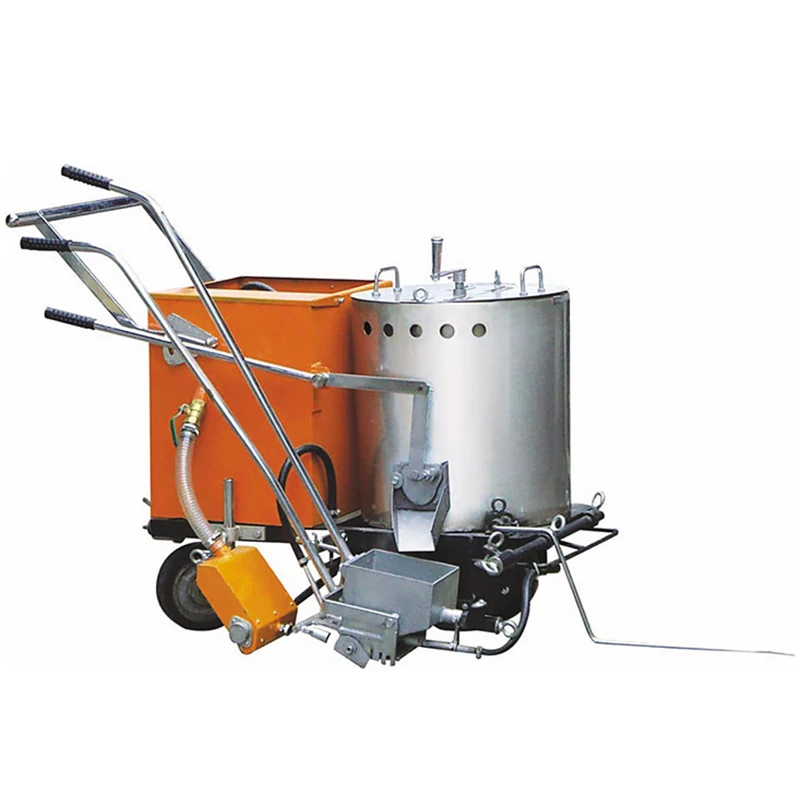 Durable Modeling Vibrational Fusing Road Line Marking Machine Device Low Price High