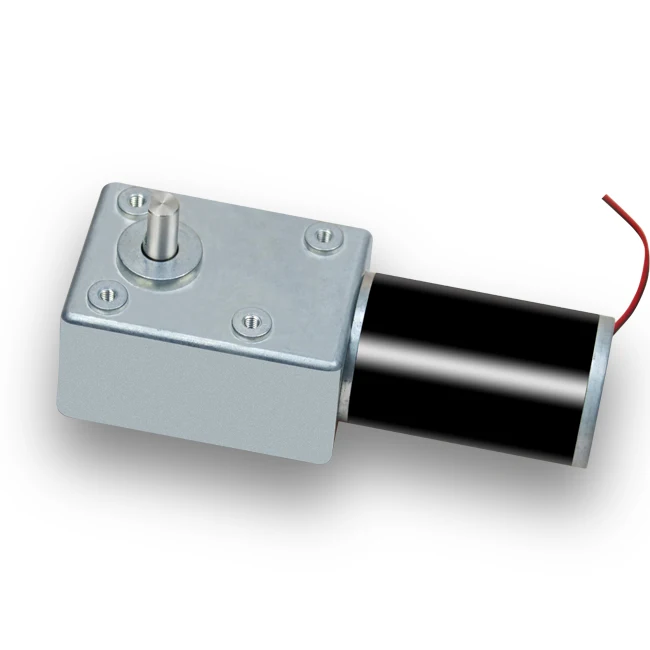 High efficiency 5882WG4575 electric bike worm gear 12v dc motor with encoder