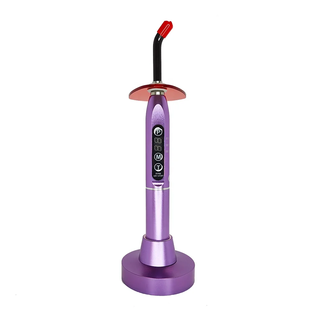  High quality dental transparent Colorful Aluminum LED Curing