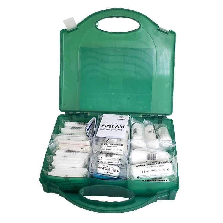 PP plastic HSE first aid kit 10 person empty first aid box