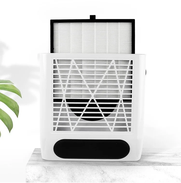 Stocks 858 Strong Replace Filter 80W Care Professional Electric Machine Cleaner Vacuum Nail Dust Collector for nails salon