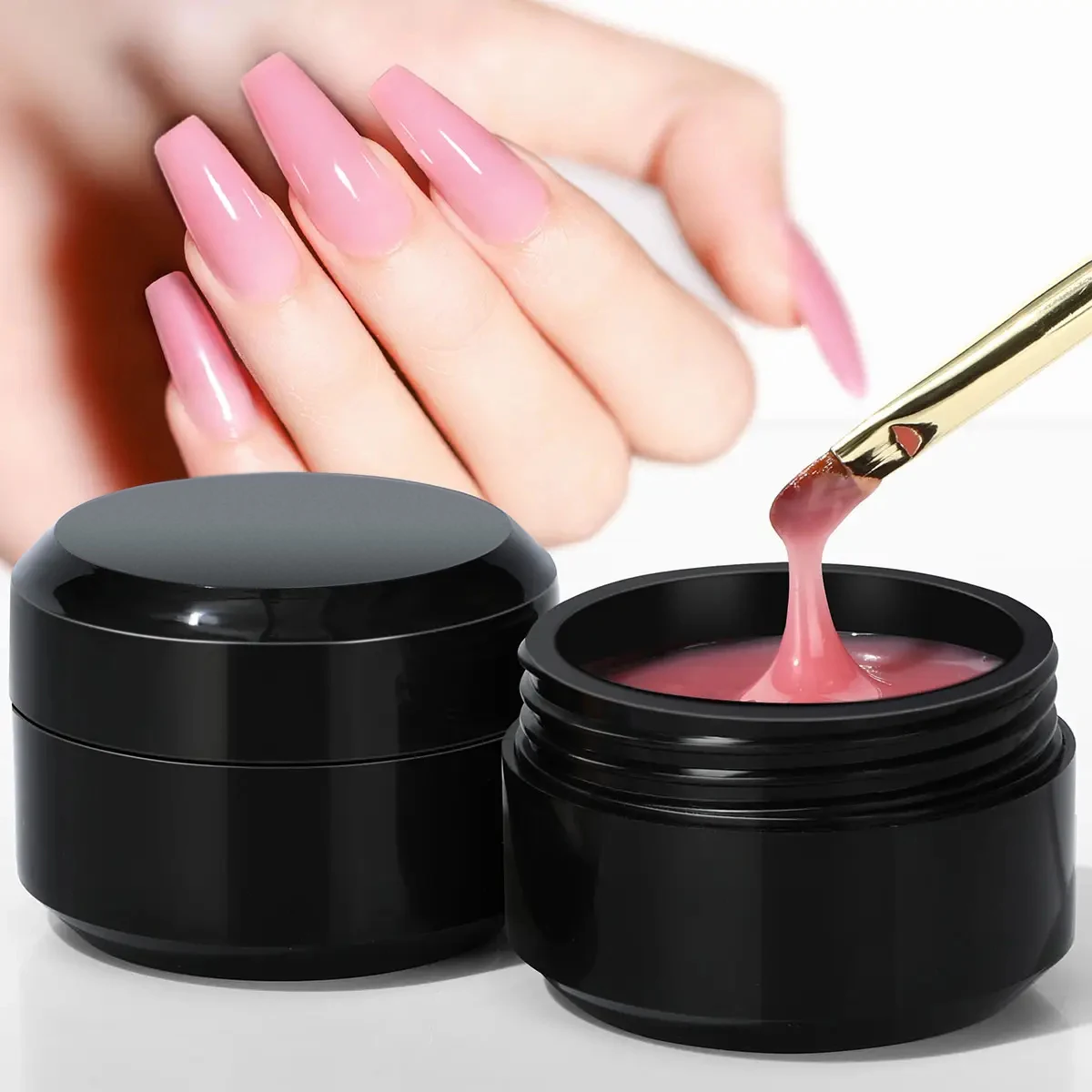 RONIKI Uv Nail Colour Gel Nail Builder Hema Free Extend Gel Private Label Gel Nail Polish
